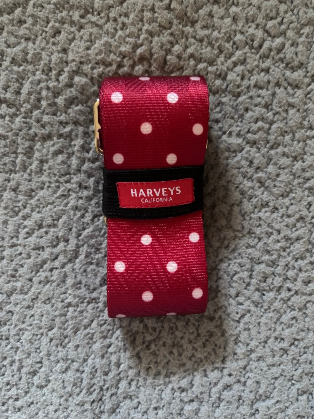 Harveys Red Dottie Strap